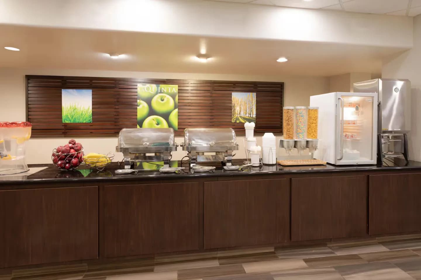 Complimentary breakfast buffet at Bloom Hotel