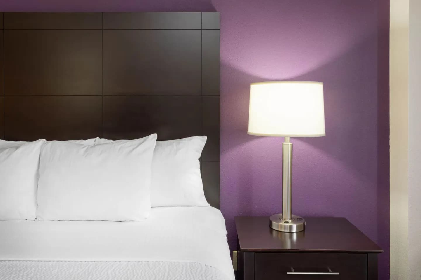 Luxury guest room at Bloom Hotel